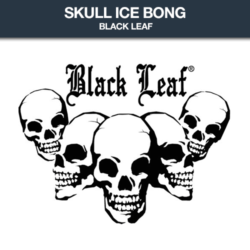Skull Icebong Della Black Leaf